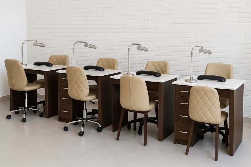 Leasing Nail Salon Equipment and Furniture
