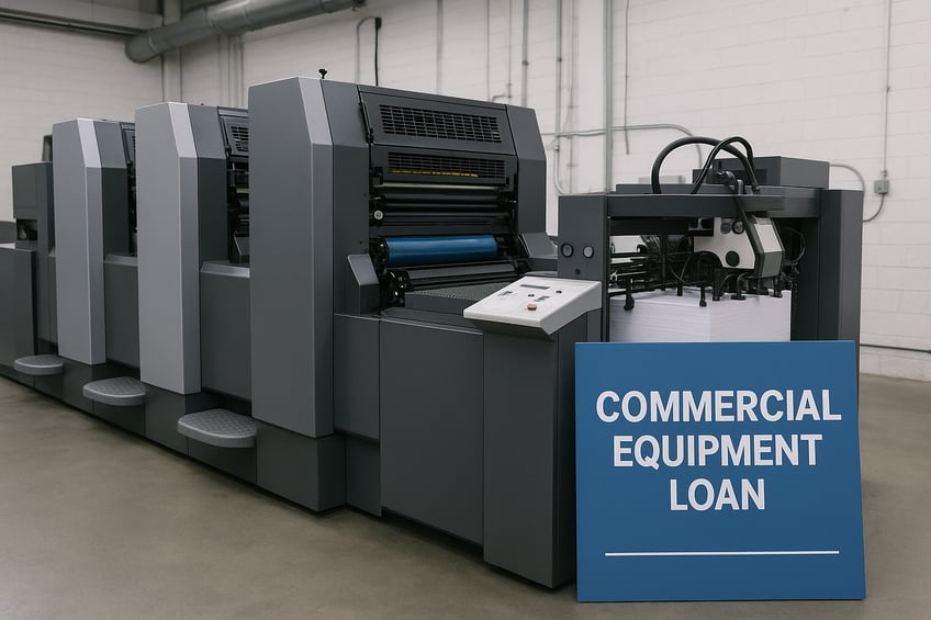Equipment Loans for Printing Presses and Bindery Machines