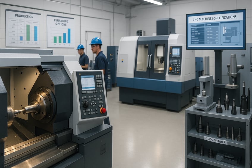 Financing Options for CNC Machines and Manufacturing Tools